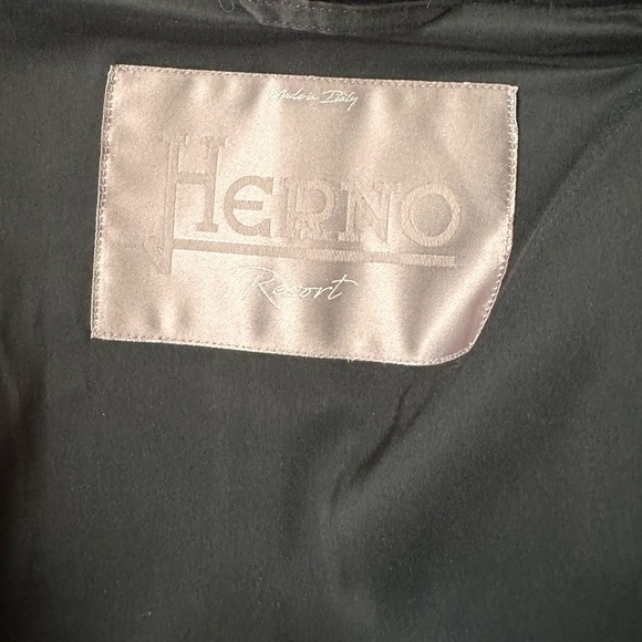 Herno Hooded Wool Blend Jacket - Picture 9 of 11